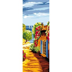 Canevas Luc Création Rue festive