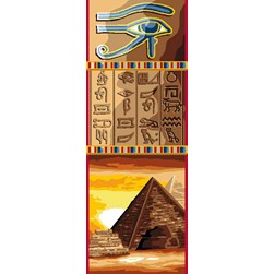 Canevas Luc Création La pyramide aux hiéroglyphes