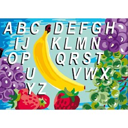 Canevas Luc Création L'abécédaire fruité