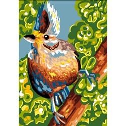 Canevas Luc Création Un oiseau fantastique