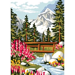 Canevas Luc Création Le sapin des Alpes