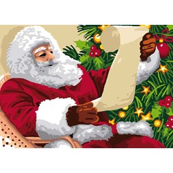 Canevas Luc Création Ma lettre au père noël