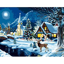 Canevas Luc Création Une nuit pleine de charme