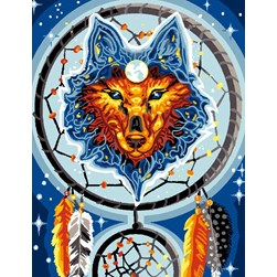 Canevas Luc Création Le mythe du loup