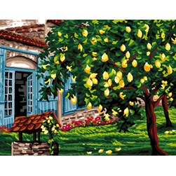 Canevas Luc Création Généreux citronnier