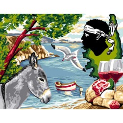 Canevas Luc Création Les symboles de la Corse