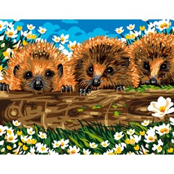 Canevas Luc Création Les piquants des hérissons