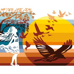 Canevas Luc Création Rêve de liberté