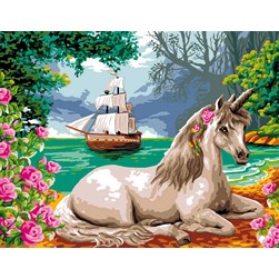 Canevas Luc Création Au pays des légendes