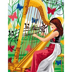 Canevas Luc Création Mélodie de la harpe