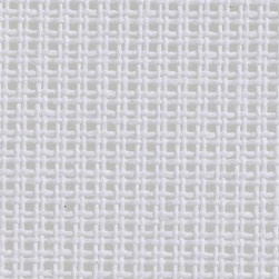 Toile Canevas & tire fils DMC Toile Canevas vierge 4 pts couleur blanc