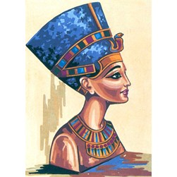 Canevas Collection d'art Buste de reine d'Egypte