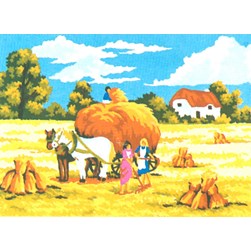 Canevas Collection d'art La moisson