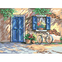 Canevas Collection d'art Un petit tour de vélo