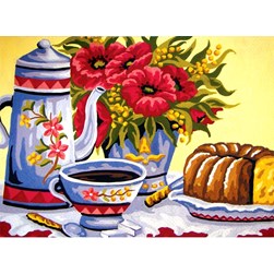 Canevas Collection d'art Petit café gourmand