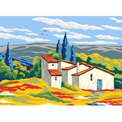 Canevas Collection d'art Maison du sud