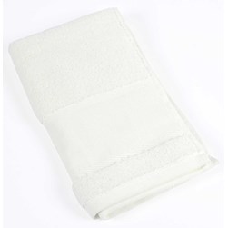 Serviettes invité à broder DMC écru
