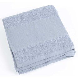 Serviettes invité à broder DMC bleu nuageux