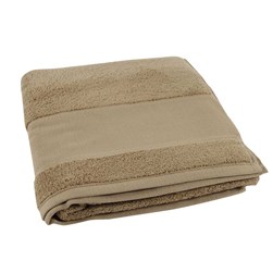 Drap de bain à broder DMC couleur noisette - 114