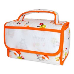 Sac nursery à broder CSM Ourson orangé