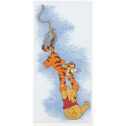 kit Point de croix Anchor Comme une balançoire - Winnie l'ourson