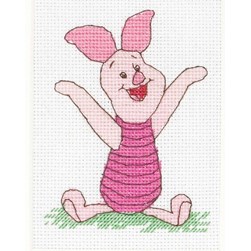 kit Point de croix Anchor Porcinet aux anges - Disney