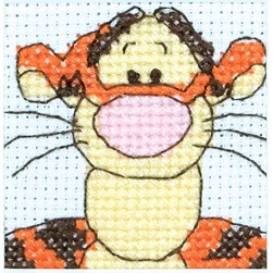 kit Point de croix Anchor Tigrou béat - Disney