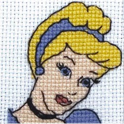 kit Point de croix Anchor Cendrillon enchantée - Disney