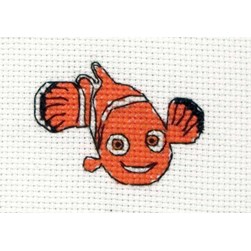 kit Point de croix Anchor Les nageoires de Némo - Disney