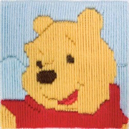 Kit Canevas Point Lancé Anchor Winnie - Winnie Disney