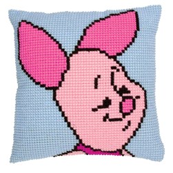 Coussin point de croix Anchor Porcinet attendrissant - Disney