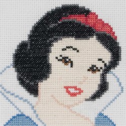 kit Point de croix Anchor Blanche Neige heureuse - Disney