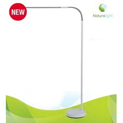 Lampes sur pied Naturalight Lampe LED flexible dur pied - EN1130