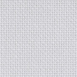 Toile étamine à broder DMC Toile étamine 10 fils - Blanc