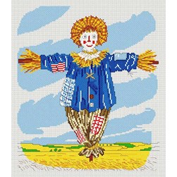 Fiche Point de Croix Anagram Diffusion L'épouvantail joueur