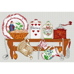 Fiche Point de Croix Anagram Diffusion L'Etagère organisée