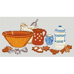 Fiche Point de Croix Anagram Diffusion Cuisinons des biscuits