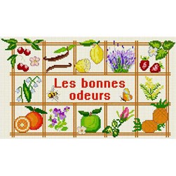 Fiche Point de Croix Anagram Diffusion Aux bonnes odeurs