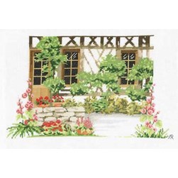 Fiche Point de Croix Anagram Diffusion Le jardin de ma maison