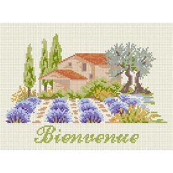 Fiche Point de Croix Anagram Diffusion Bienvenue en Provence