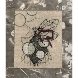 Fiche Point de Croix Anagram Diffusion Déco moderne gris