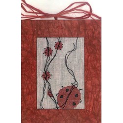 Fiche Point de Croix Anagram Diffusion Déco moderne aux coccinelles