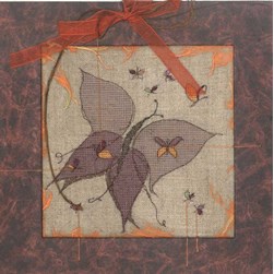 Fiche Point de Croix Anagram Diffusion Déco moderne au papillon