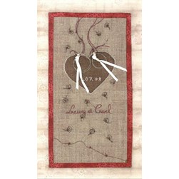 Fiche Point de Croix Anagram Diffusion Déco moderne cœur