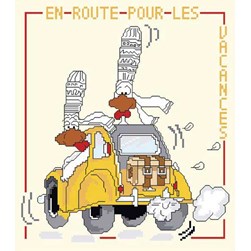 Fiche Point de Croix Anagram Diffusion Et c'est parti pour les vacances