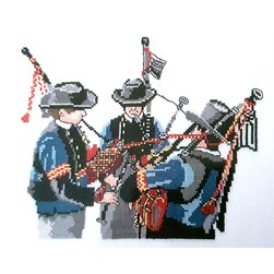 kit Point de croix Philomene Les binious