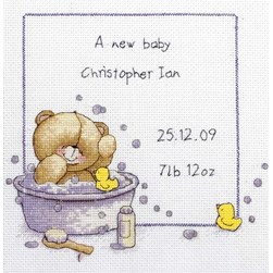 Broderie naissance Anchor Dans mon bain