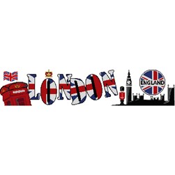 kit Point de croix Luc Création Londre sous toutes les formes