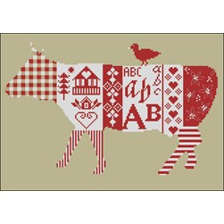 Fiche Point de Croix Points de Repère Vache la montagnarde