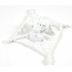 Doudou à broder DMC plats étoiles bleu